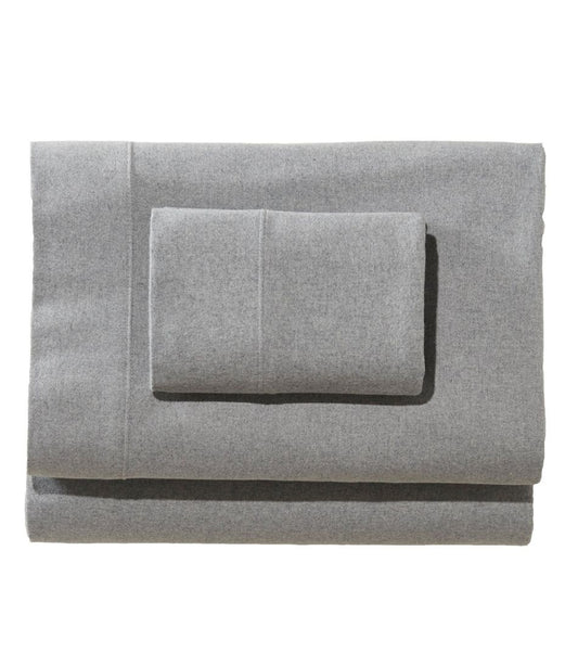 L.L.Bean | Heritage Chamois Flannel Sheet Collection, Heather