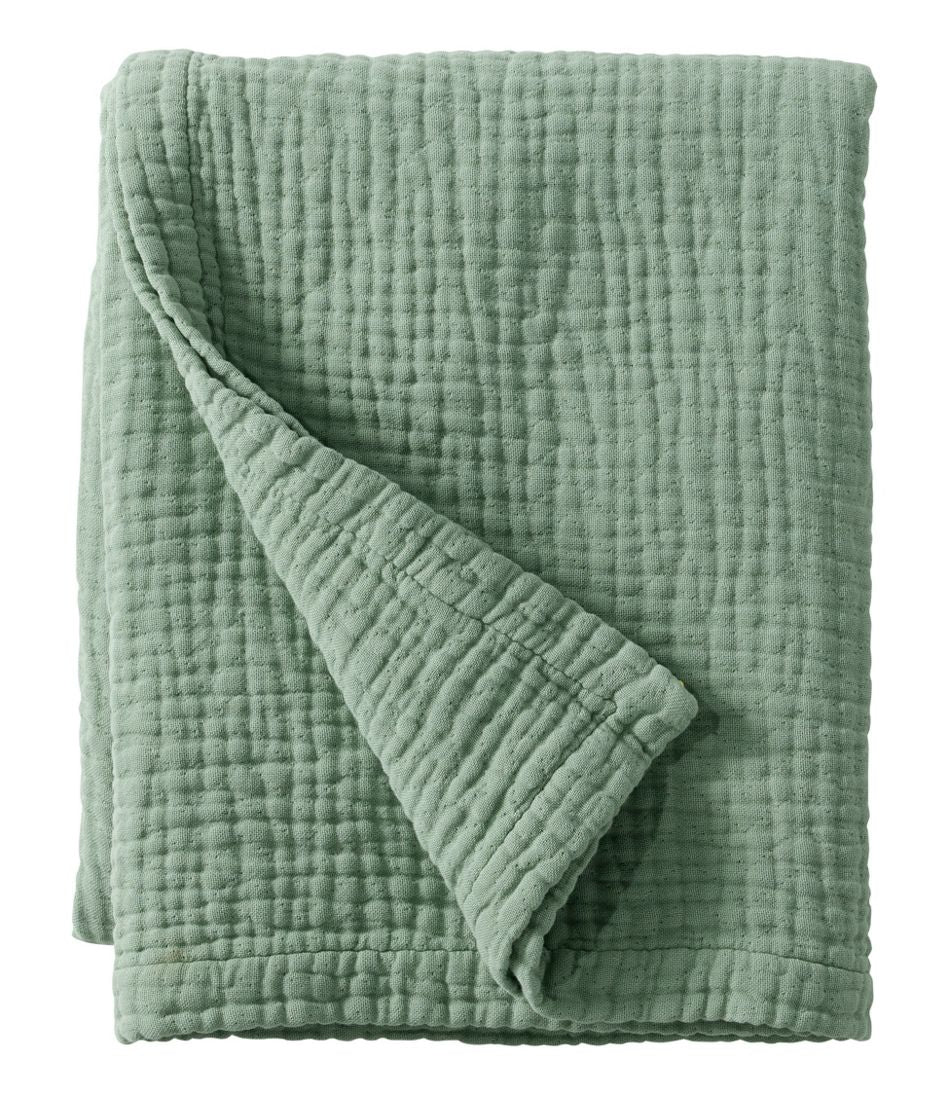 L.L.Bean | Lightweight Cotton Gauze Throw