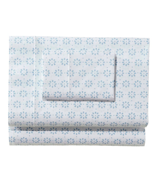 L.L.Bean | Sunwashed Percale Sheet Collection, Print