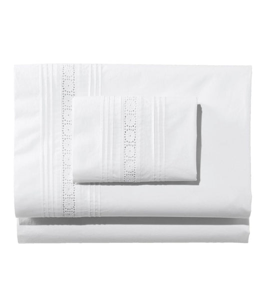L.L.Bean | Sunwashed Pintuck Sheet Collection