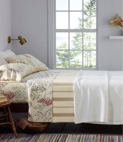 L.L.Bean | Organic Cotton Blanket, Stripe