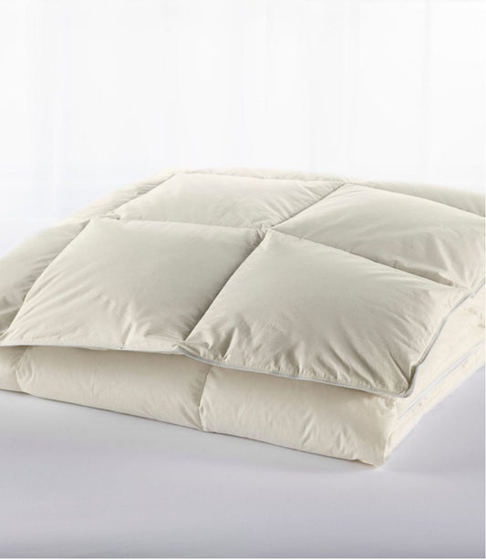 L.L.Bean | Box-Stitch Goose Down Comforter, Warm