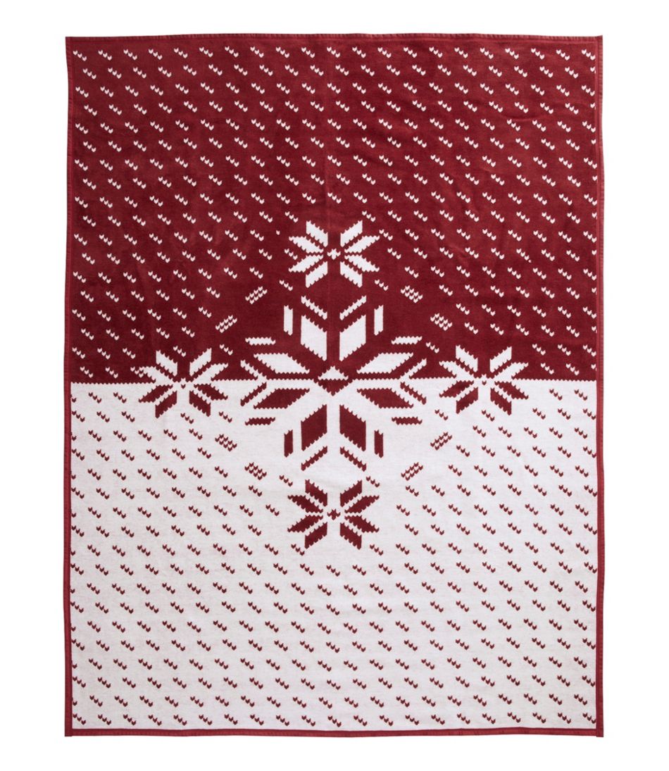L.L.Bean | ChappyWrap Cozy Throw Blanket, Bird's-Eye