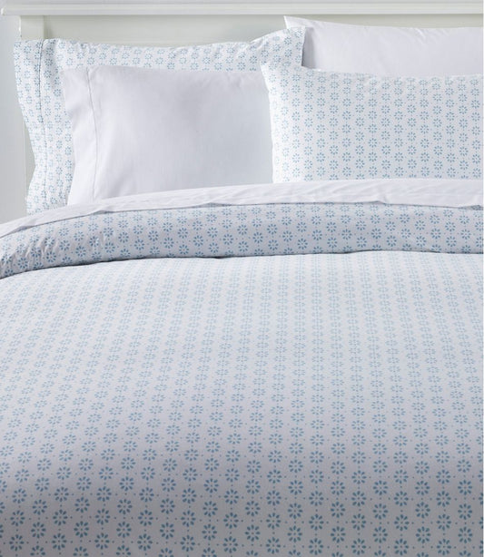L.L.Bean | Sunwashed Percale Comforter Cover, Print