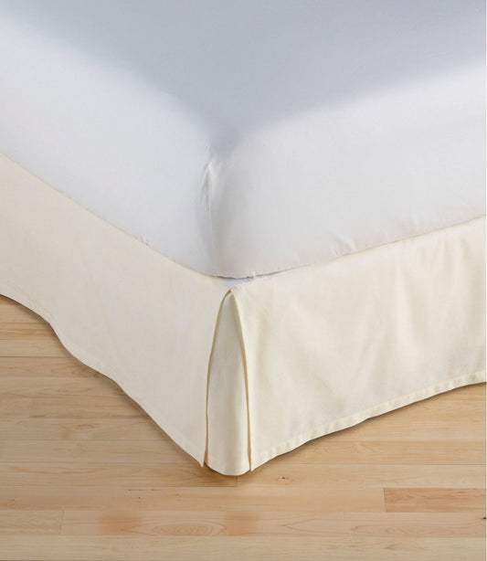 L.L.Bean | Box Pleat Bed Skirt