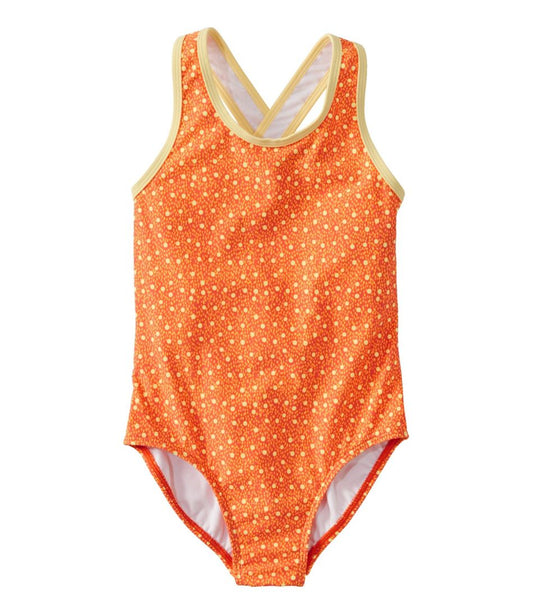 L.L.Bean | Girls' Watersports Swimwear, One-Piece