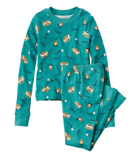 L.L.Bean | Kids' Organic Cotton Fitted Pajamas