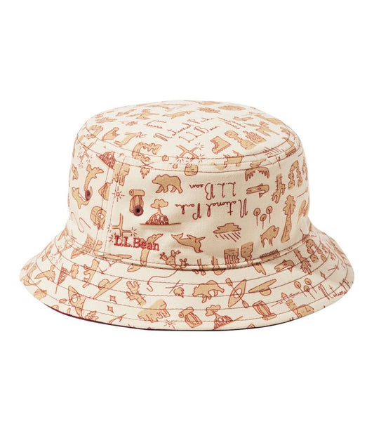 L.L.Bean | Kids' Bean's Reversible Cotton Bucket Hat