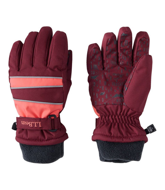 L.L.Bean | Kids' Wintry Mix Waterproof Gloves