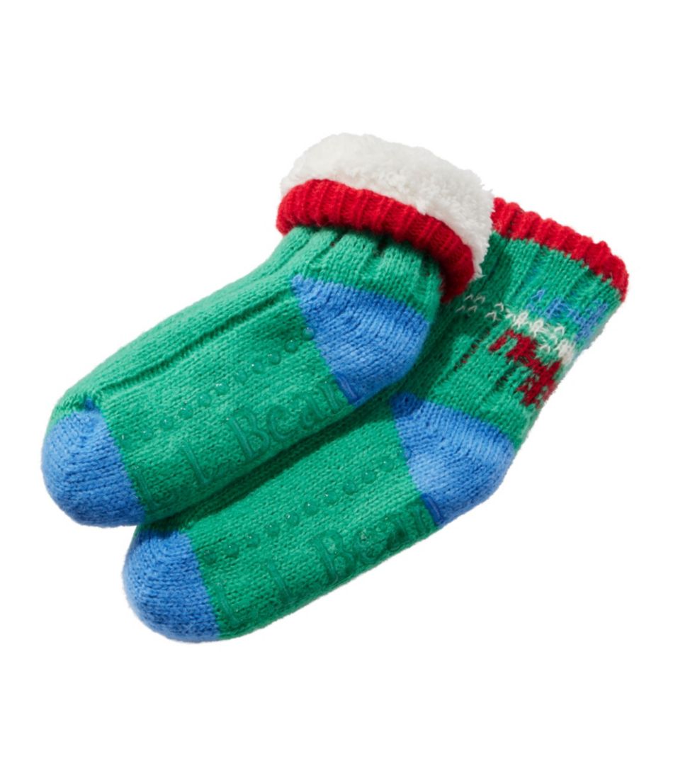 L.L.Bean | Toddlers' Cozy Gripper Socks