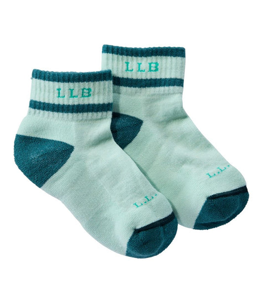 L.L.Bean | Kids' L.L.Bean Katahdin Socks, Quarter-Crew