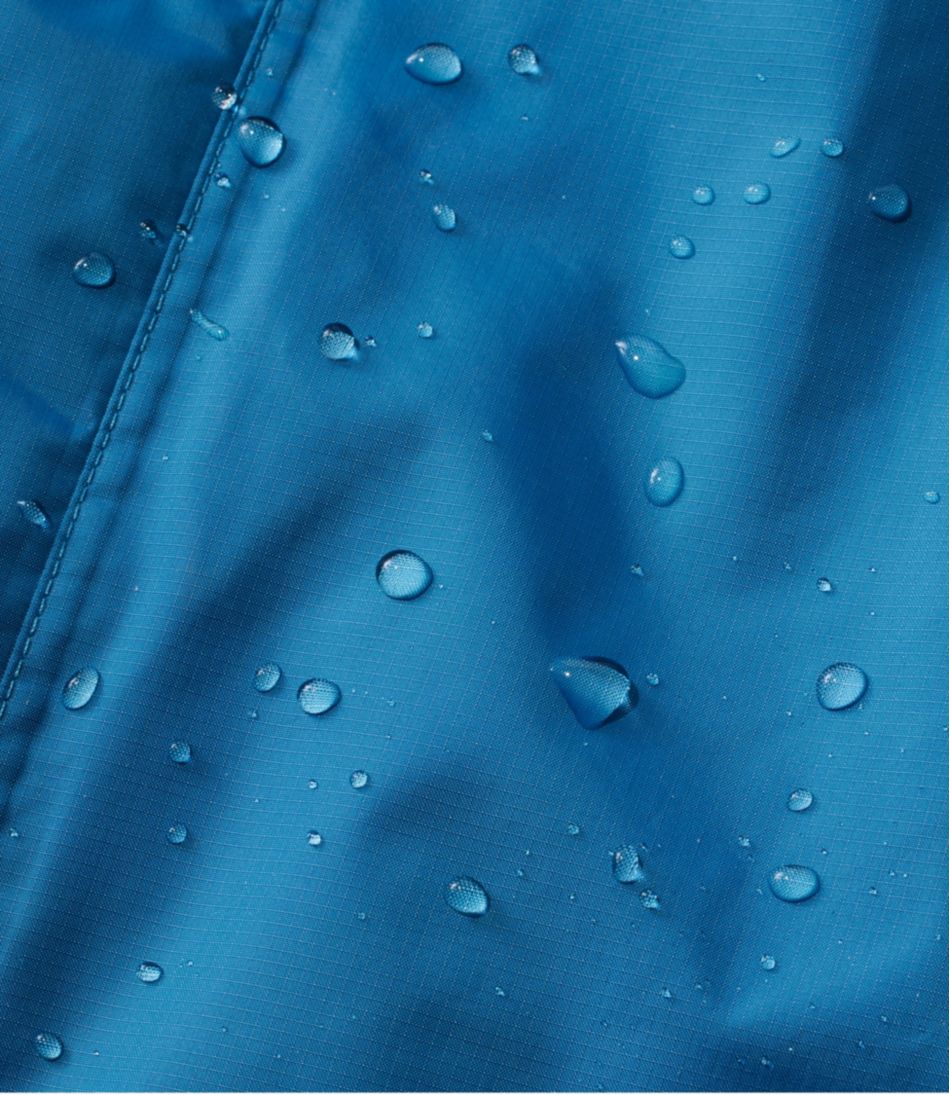 L.L.Bean | Kids' Trail Model Rain Jacket, Colorblock