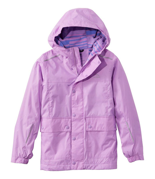 L.L.Bean | Kids' Puddle Stomper Rain Jacket, Lined