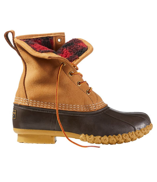L.L.Bean | Women's Bean Boots, 8" Fleece-Lined Insulated