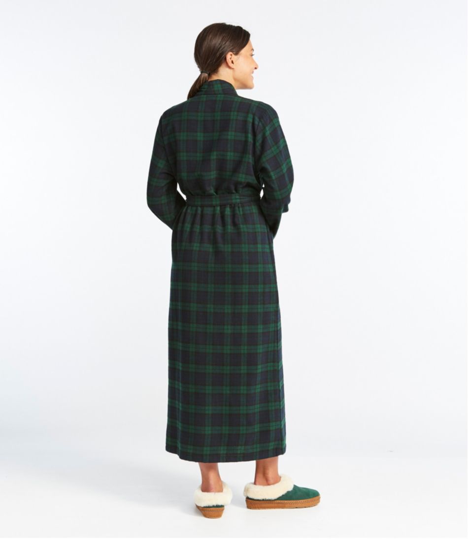 L.L.Bean | Women's Scotch Plaid Flannel Robe