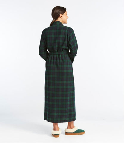 L.L.Bean | Women's Scotch Plaid Flannel Robe