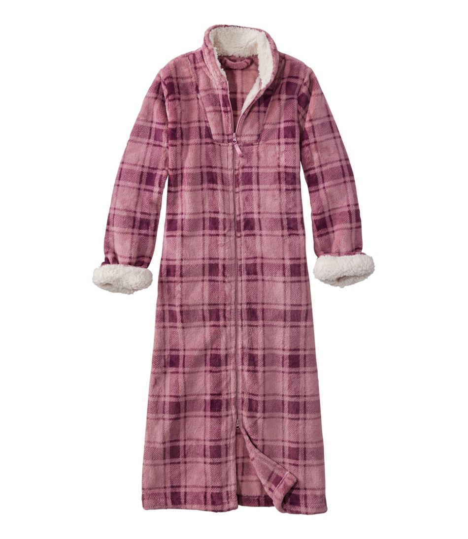 L.L.Bean | Women's Wicked Plush Robe, Full-Zip