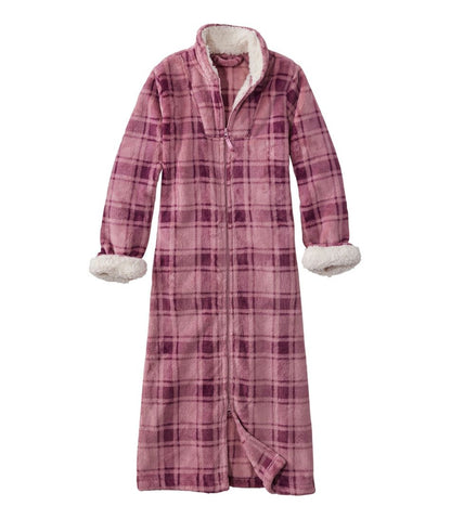 L.L.Bean | Women's Wicked Plush Robe, Full-Zip