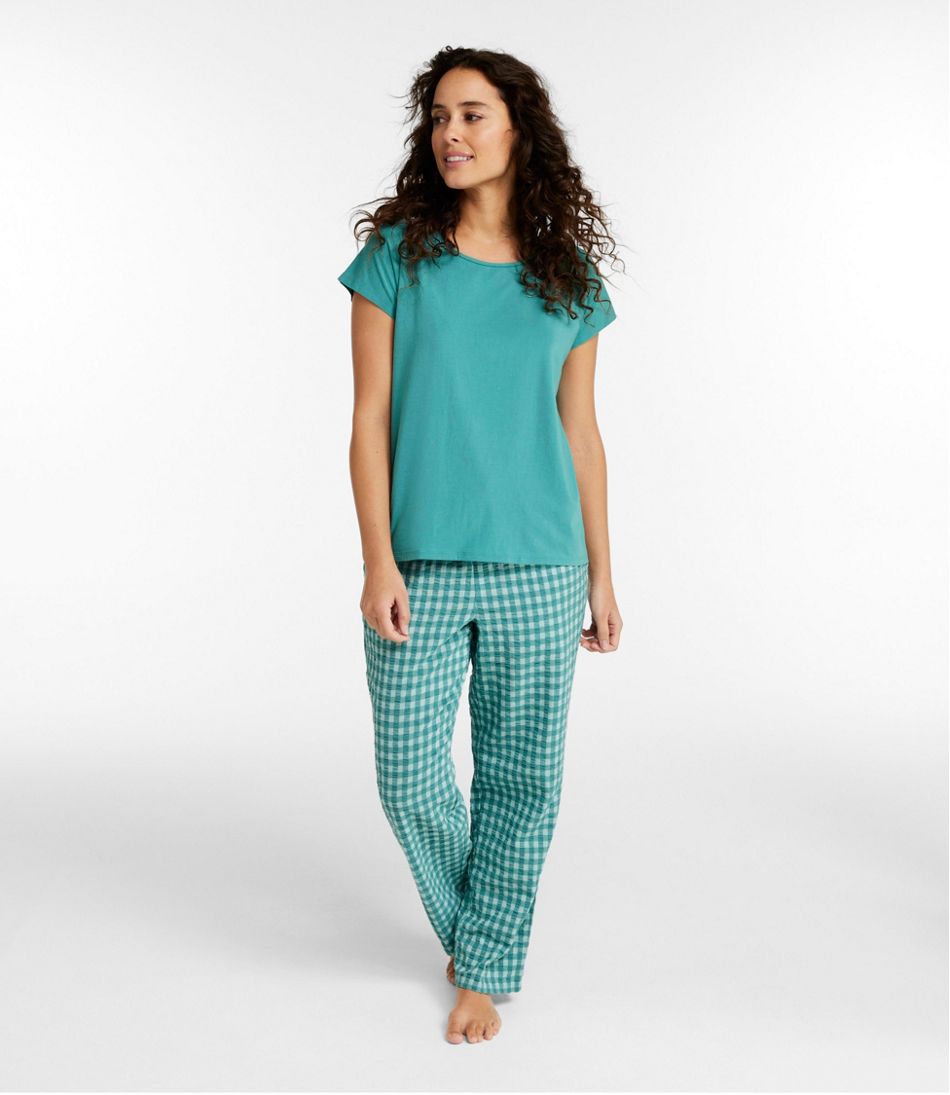 L.L.Bean | Women's Bean's Seacoast Seersucker Pajama Pant Set