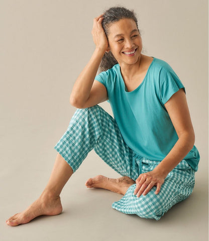 L.L.Bean | Women's Bean's Seacoast Seersucker Pajama Pant Set