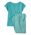 Dusty Teal Gingham