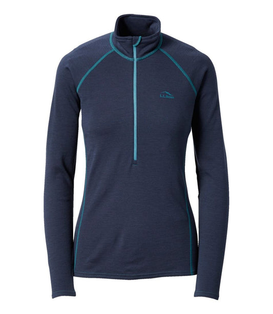 L.L.Bean | Women's Cresta Midweight 250 T-Zip Top