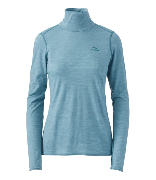 L.L.Bean | Women's Cresta Ultralight 150 Turtleneck, Stripe