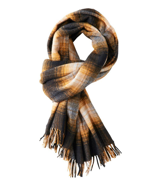 L.L.Bean | Women's Signature Wool Scarf, Plaid