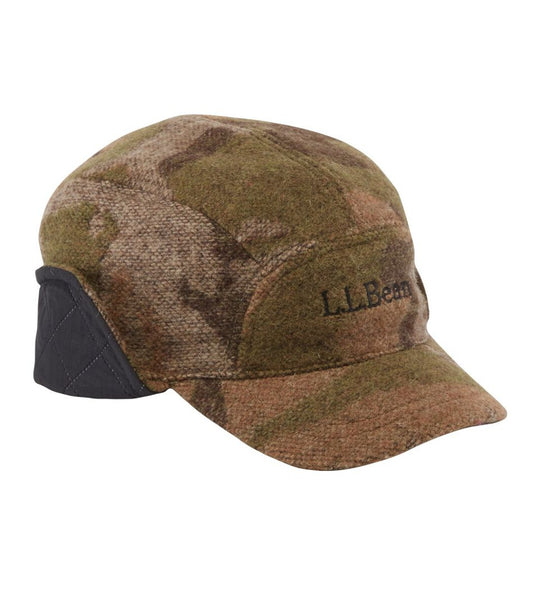 L.L.Bean | Adults' Maine Guide Wool Cap with PrimaLoft, Camouflage