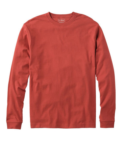 L.L.Bean | Men's Carefree Unshrinkable Tee, Traditional Fit, Long-Sleeve