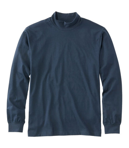 L.L.Bean | Men's Carefree Unshrinkable Mockneck Shirt