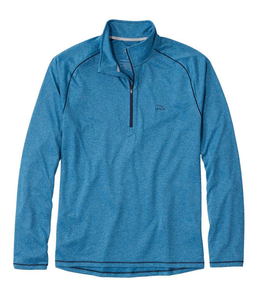 L.L.Bean | Men's Bean's Access Trail Tee, Quarter-Zip