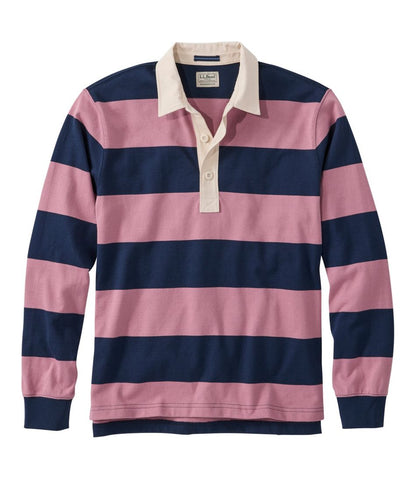 L.L.Bean | Men's Bean's Vintage Soft Rugby, Stripe
