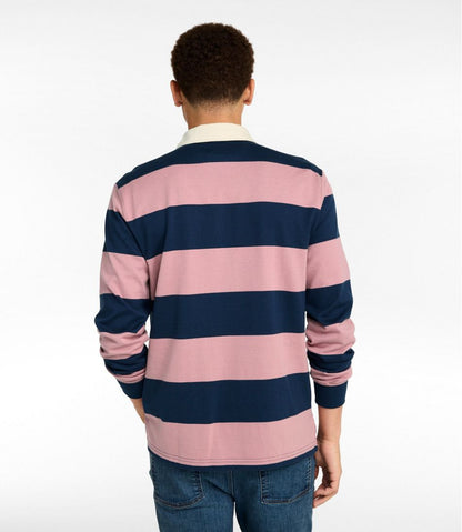 L.L.Bean | Men's Bean's Vintage Soft Rugby, Stripe