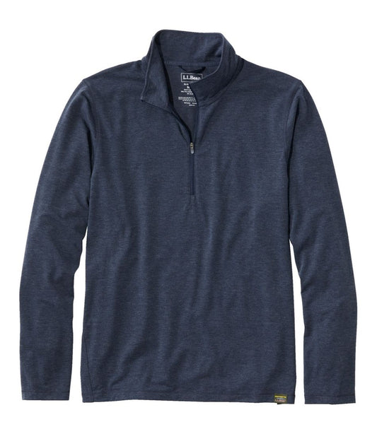 L.L.Bean | Men's Everyday SunSmart® Tee, Long-Sleeve Quarter-Zip