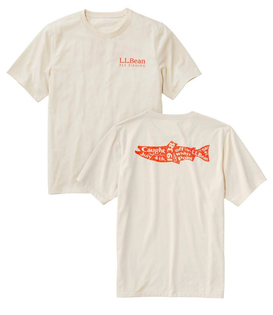 L.L.Bean | Men's Technical Fishing Graphic Tees, Short-Sleeve