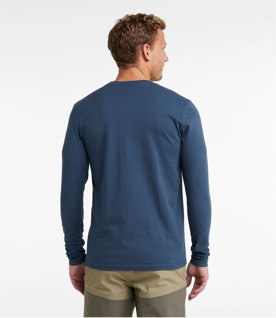 L.L.Bean | Men's MIF&W Tee, Long-Sleeve Brook Trout