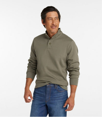 L.L.Bean | Men's Bean's Vintage Soft Rugby, Mockneck