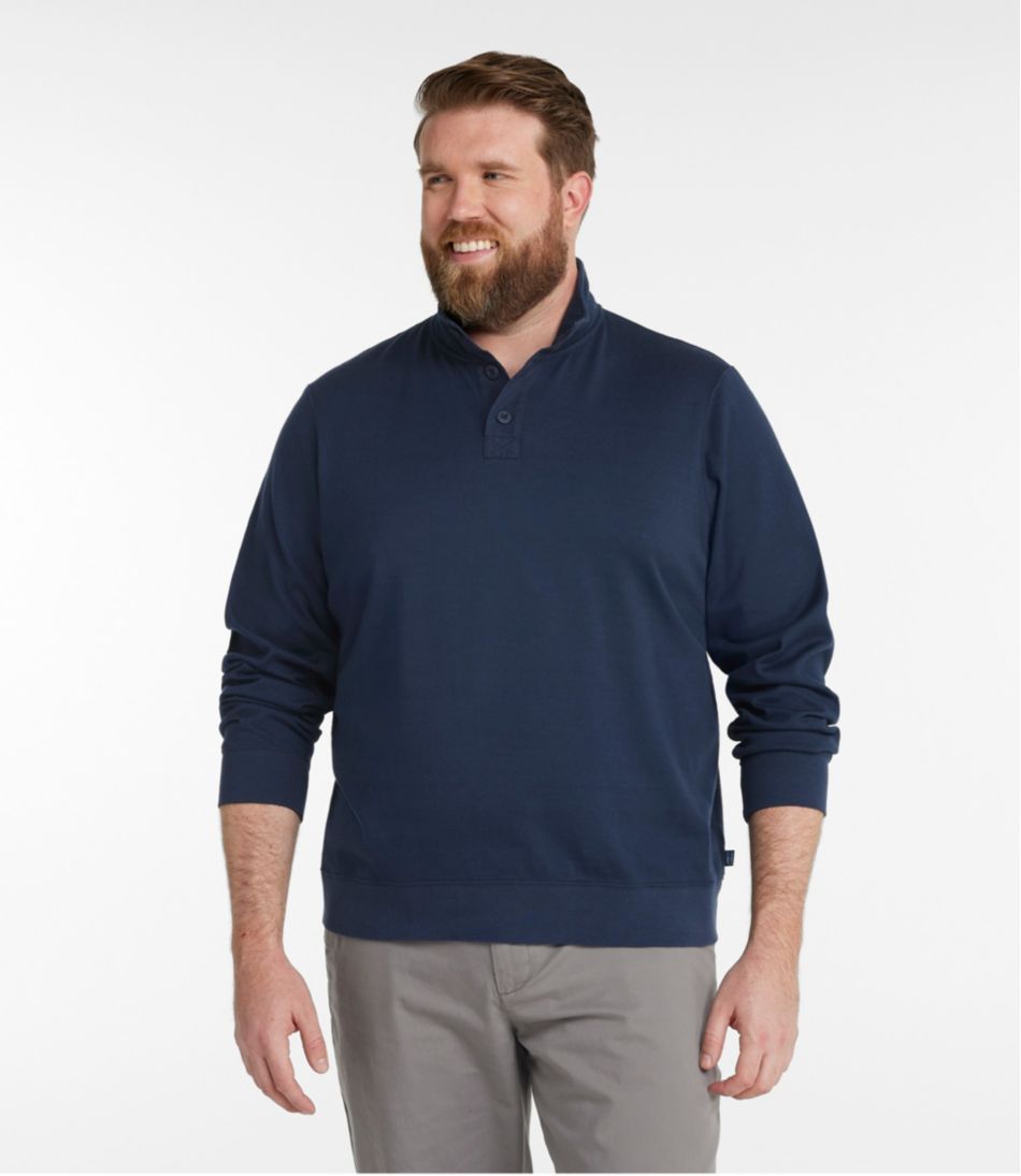 L.L.Bean | Men's Bean's Vintage Soft Rugby, Mockneck