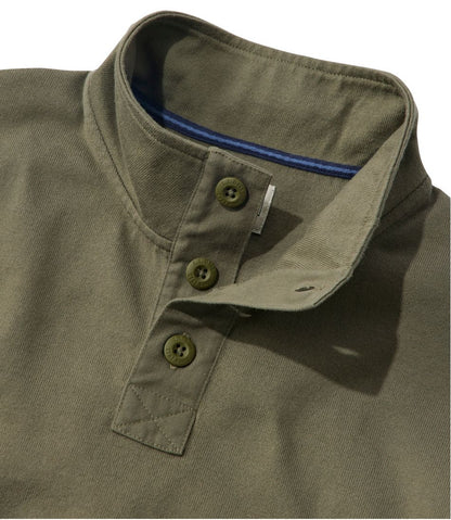 L.L.Bean | Men's Bean's Vintage Soft Rugby, Mockneck