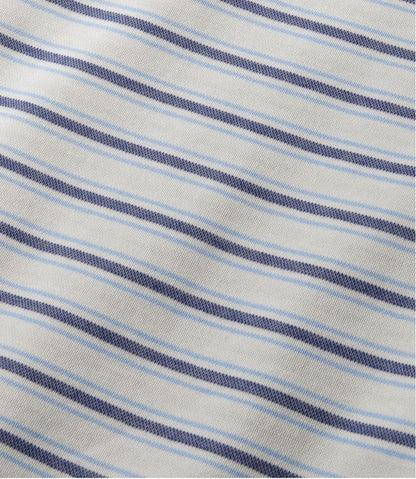L.L.Bean | Men's Comfort Stretch Performance® Polo, Long-Sleeve, Stripe