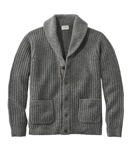 L.L.Bean | Men's L.L.Bean Classic Ragg Wool Sweater, Cardigan
