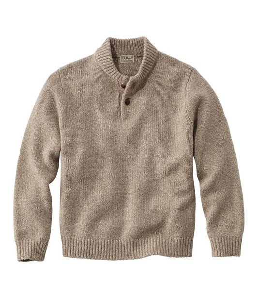 L.L.Bean | Men's L.L.Bean Classic Ragg Wool Sweater, Henley