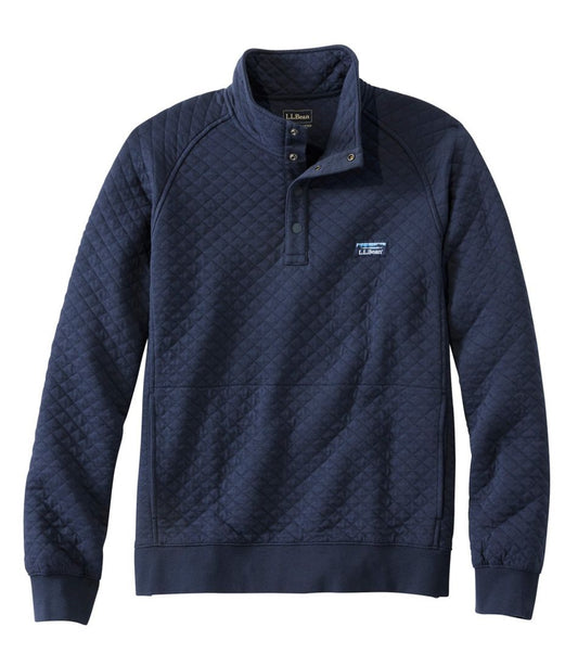 L.L.Bean | Men's Quilted Sweatshirt, Mockneck
