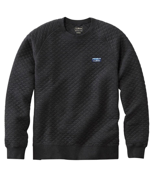 L.L.Bean | Men's Quilted Sweatshirt, Crewneck