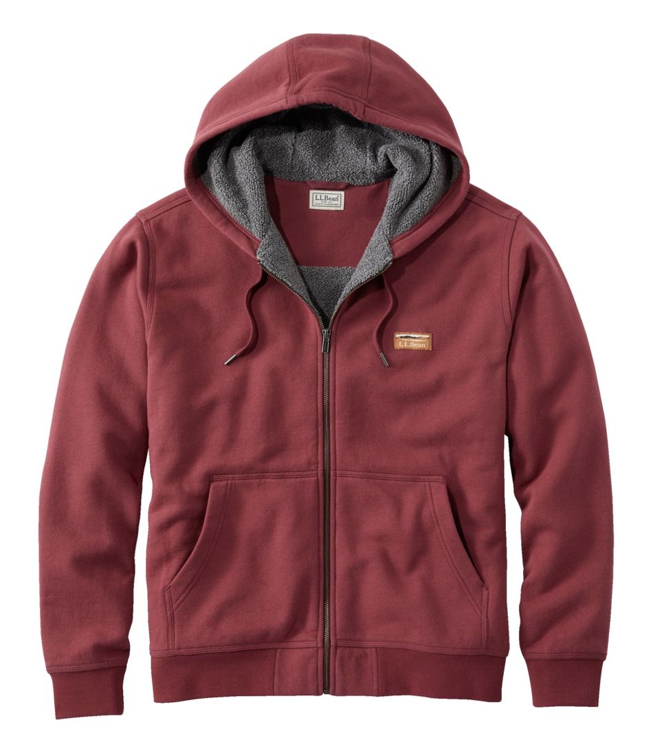 L.L.Bean | Men's Katahdin Iron Works® Hooded Sweatshirt, Fleece-Lined