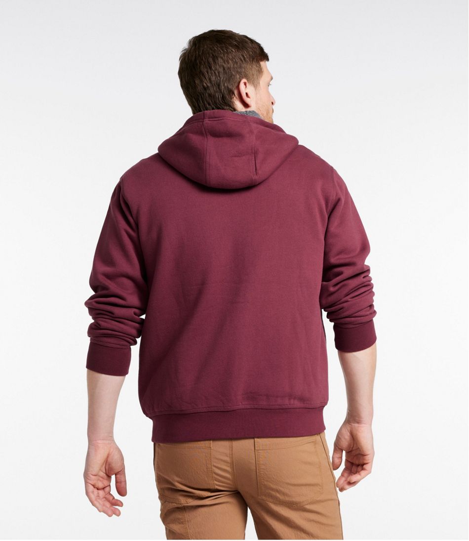 L.L.Bean | Men's Katahdin Iron Works® Hooded Sweatshirt, Fleece-Lined