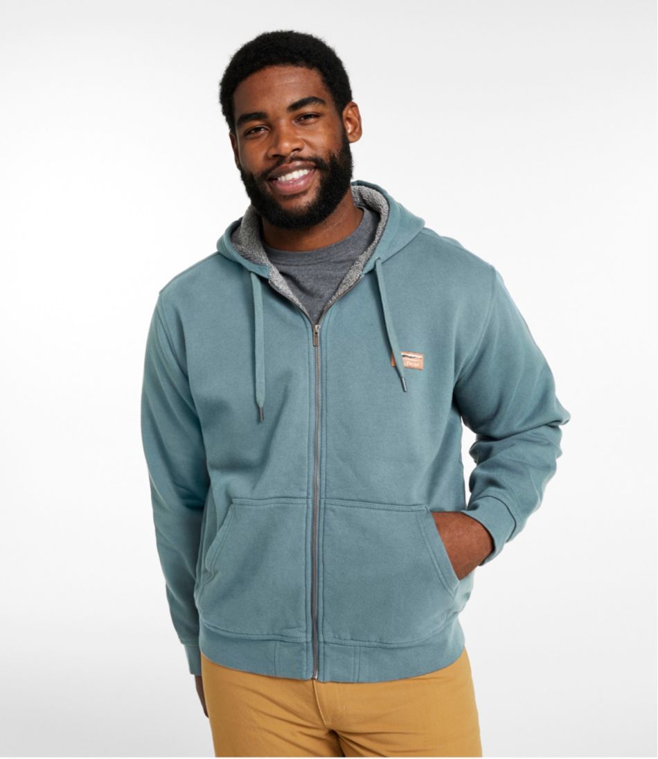 L.L.Bean | Men's Katahdin Iron Works® Hooded Sweatshirt, Fleece-Lined