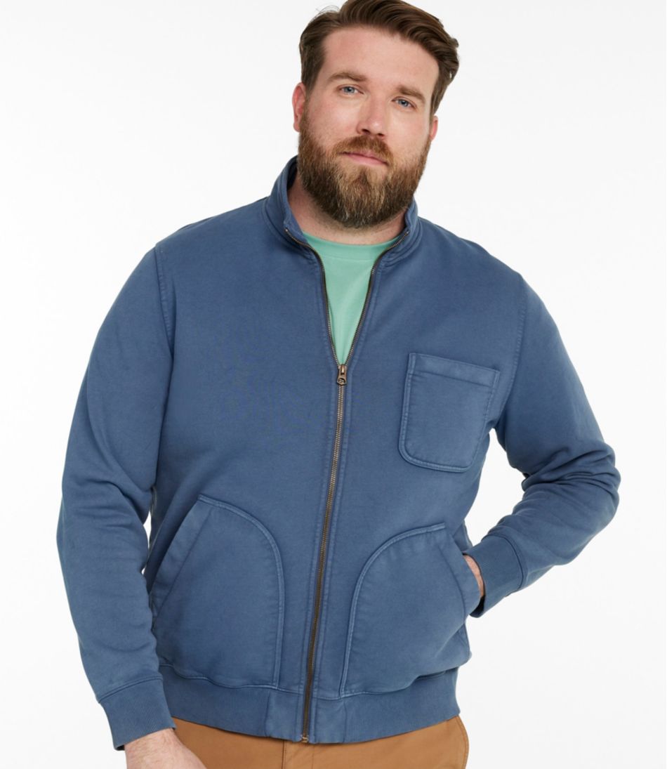 L.L.Bean | Men's Sunwashed Sweatshirt, Full-Zip