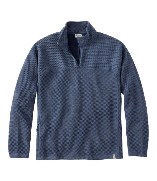 L.L.Bean | Men's Ridgeknit Pullover, Quarter-Zip